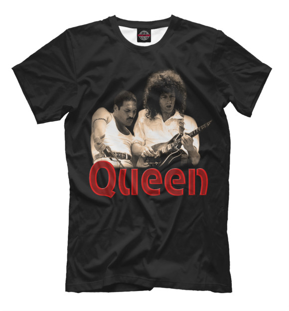Футболка для мальчиков с изображением Queen цвета Белый