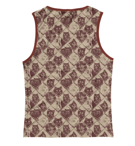 

Майки Print Bar, Белый, С кошками