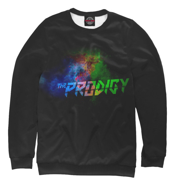 Свитшот для девочек с изображением The Prodigy цвета Белый