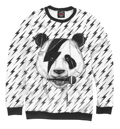 

Свитшоты Print Bar, Белый, Панда вокалист