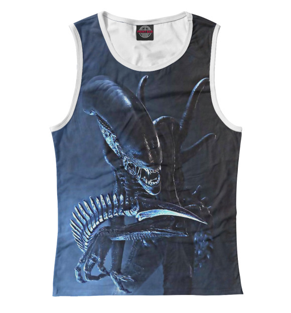 Майка для девочки с изображением Aliens цвета Белый