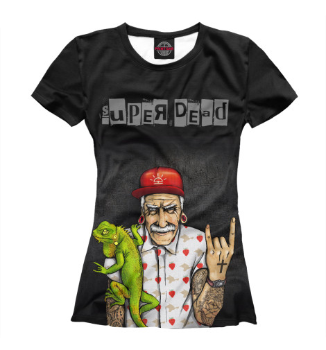 

Футболки Print Bar, Белый, Super Dead