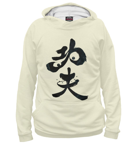 

Худи Print Bar, Белый, Panda Hieroglyph