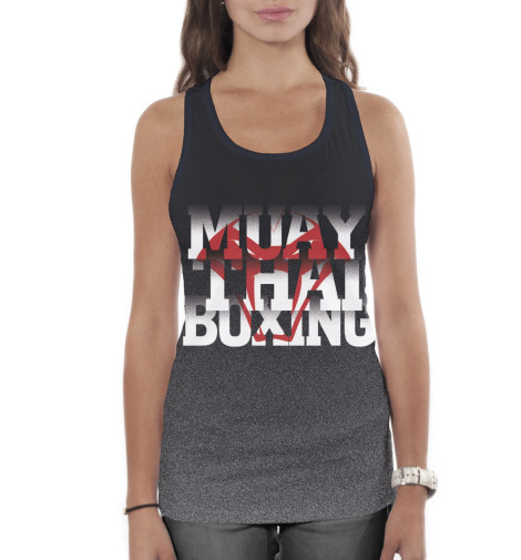 

Майки борцовки Print Bar, Белый, Muay Thai Boxing
