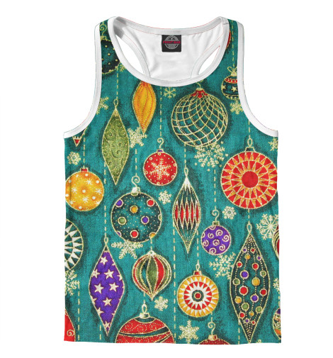 

Майки борцовки Print Bar, Белый, Новый год