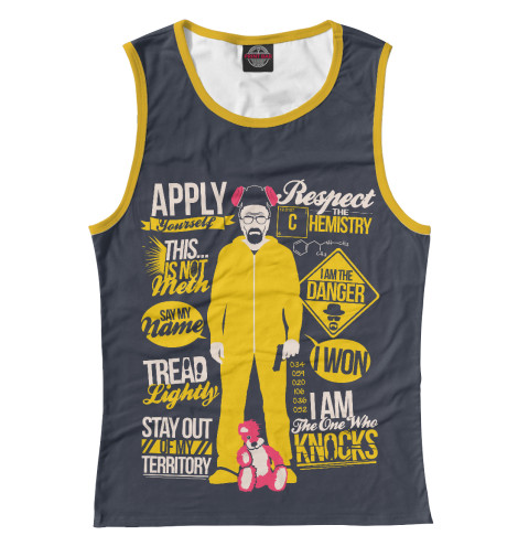 

Майки Print Bar, Белый, Breaking Bad