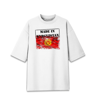 Мужская футболка оверсайз Кыргызстан