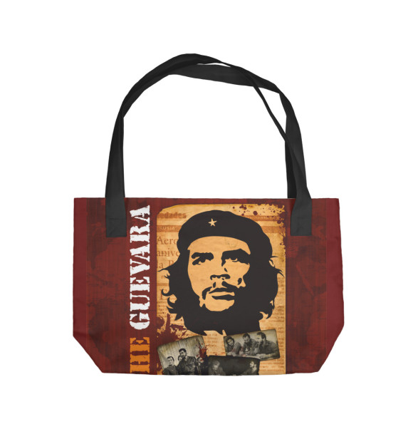 Пляжная сумка с изображением Че Гевара цвета 