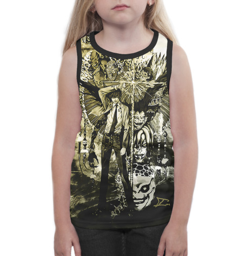 

Майки Print Bar, Белый, Death Note