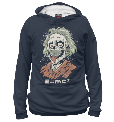 

Худи Print Bar, Белый, Эйнштейн