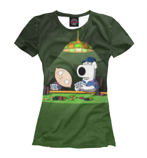 

Футболки Print Bar, Белый, Стьюи и Брайан