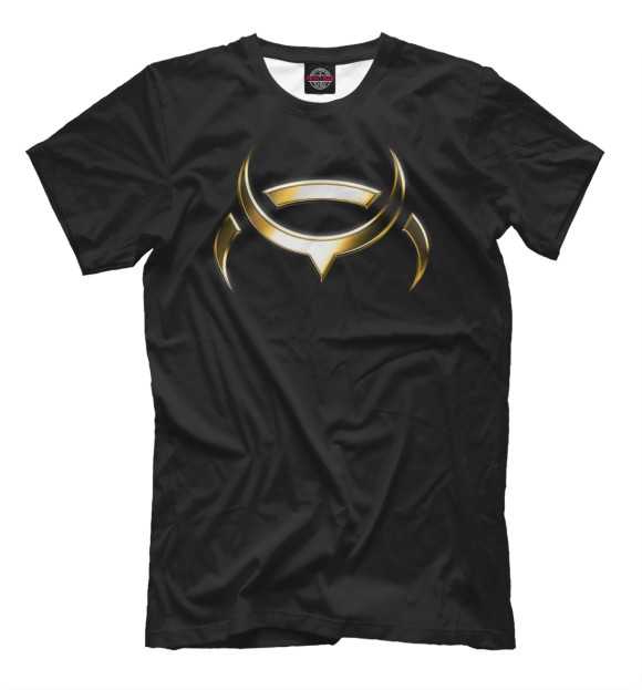 Мужская футболка с изображением Eve Online Amarr цвета Черный