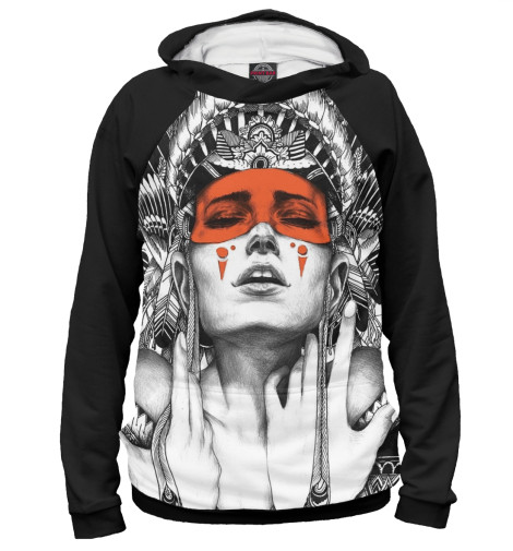 

Худи Print Bar, Белый, Tattoo