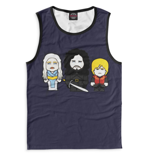 

Майки Print Bar, Белый, Игра Престолов