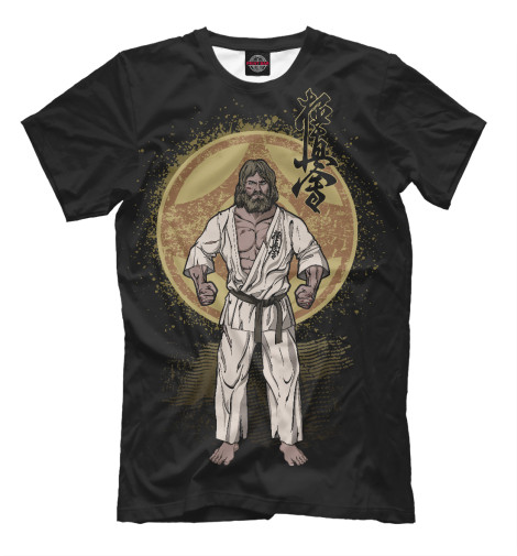 

Футболки Print Bar, Черный, Киокушинкай каратэ