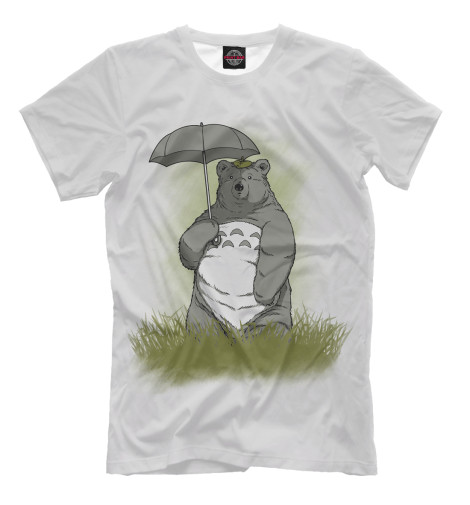 

Футболки Print Bar, Бежевый, Bear Totoro