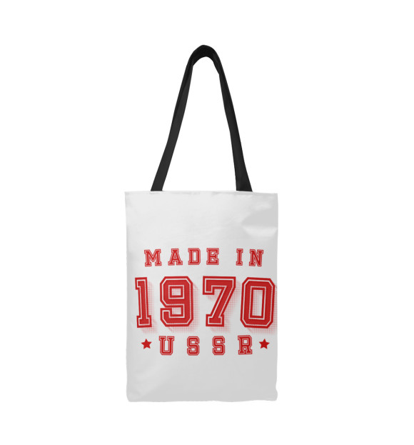 Сумка-шоппер с изображением Made in USSR цвета 