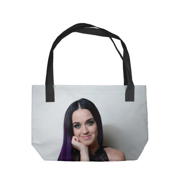 Пляжная сумка с изображением Katy Perry цвета 