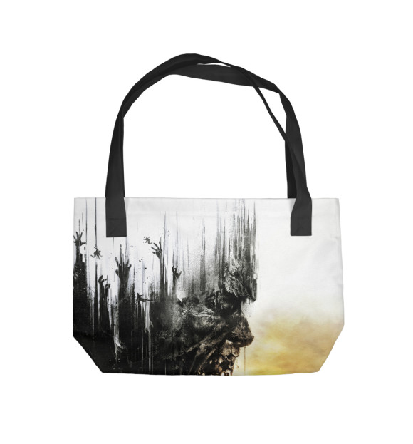 Пляжная сумка с изображением Dying Light цвета 