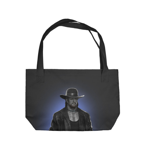 Пляжная сумка с изображением Undertaker цвета 