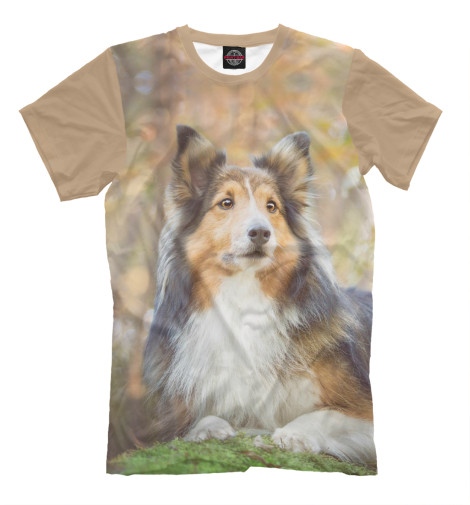 

Футболки Print Bar, Молочно-белый, Колли
