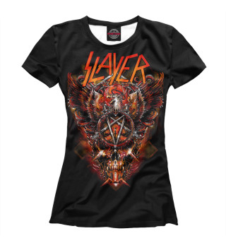 Женская футболка Slayer