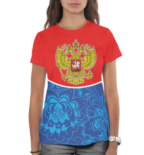 

Футболки Print Bar, Белый, Сборная России
