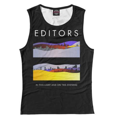 

Майки Print Bar, Белый, Editors