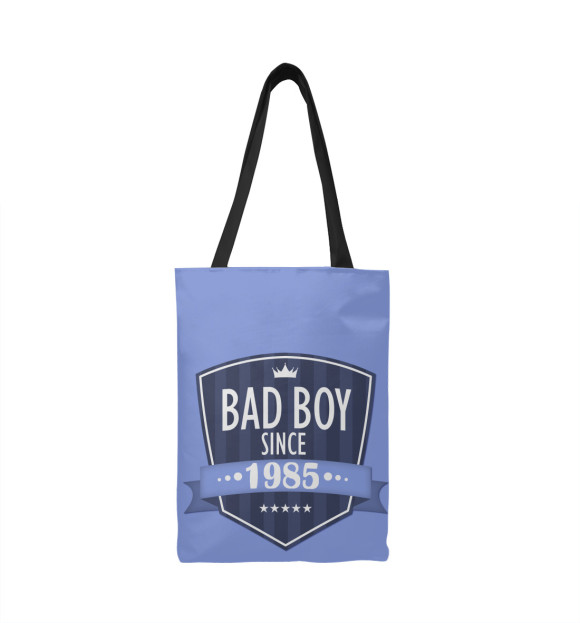 Сумка-шоппер с изображением Плохой мальчик с 1985 цвета 