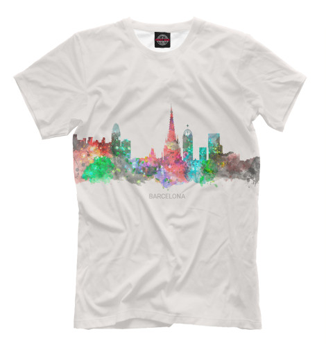 

Футболки Print Bar, Светло-розовый, Барселона