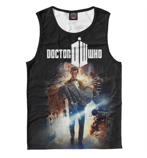 

Майки Print Bar, Белый, Doctor Who