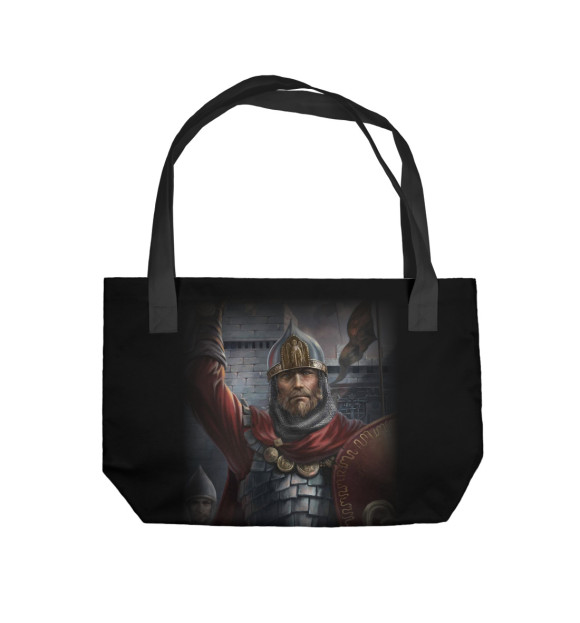 Пляжная сумка с изображением Русь Святая цвета 