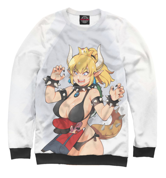 Свитшот для мальчиков с изображением Боузетта цвета Белый