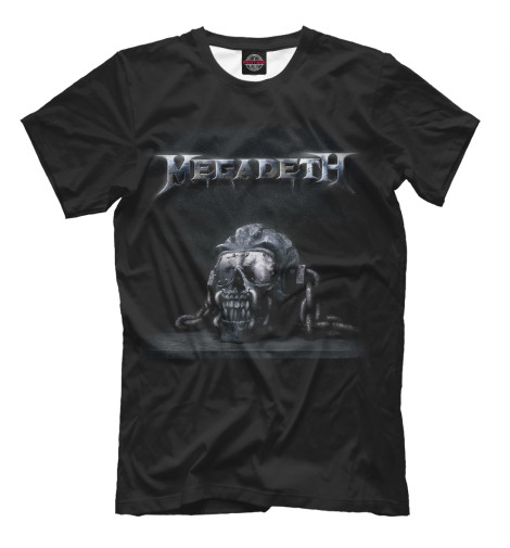 

Футболки Print Bar, Черный, Megadeth