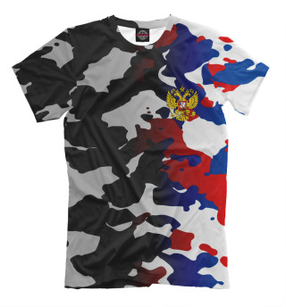 Футболка для мальчиков Russia Camouflage