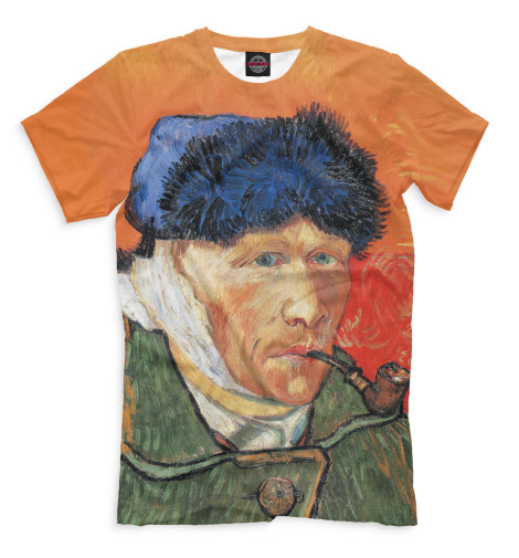 

Футболки Print Bar, Молочно-белый, Ван Гог