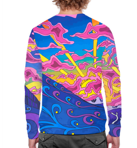 

Свитшоты Print Bar, Белый, Психоделика