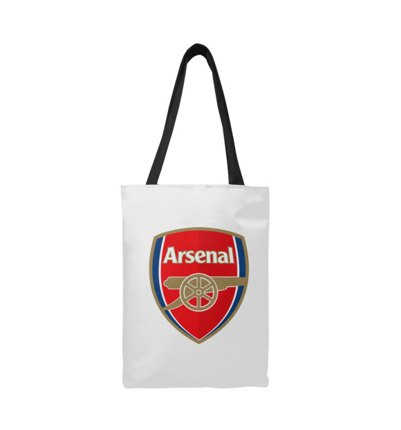 Сумка-шоппер с изображением FC Arsenal Logo цвета 