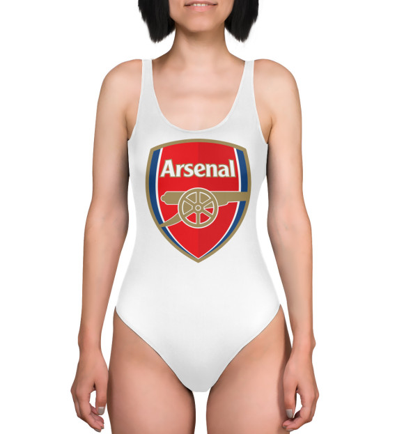 Купальник-боди с изображением FC Arsenal Logo цвета 