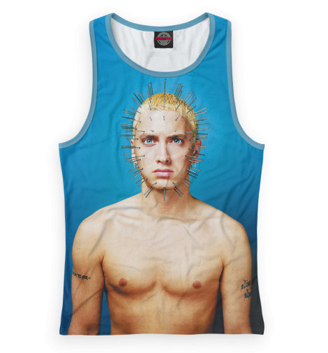 

Майки борцовки Print Bar, Белый, Eminem
