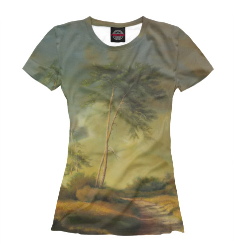 

Футболки Print Bar, Белый, Природа