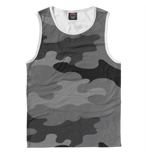

Майки Print Bar, Белый, camouflage gray