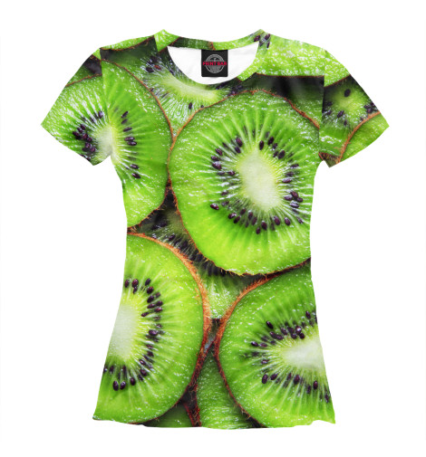 

Футболки Print Bar, Белый, Киви