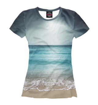 Женская футболка На море