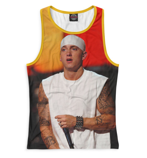 

Майки борцовки Print Bar, Белый, Eminem