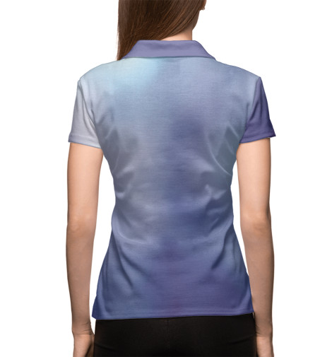 

Поло Print Bar, Белый, Одуванчик