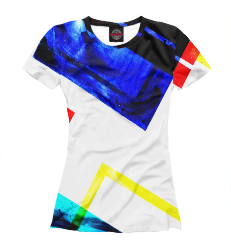 

Футболки Print Bar, Белый, Геометрия