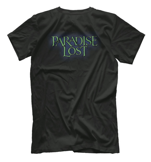 Мужская футболка с изображением Paradise Lost цвета Белый