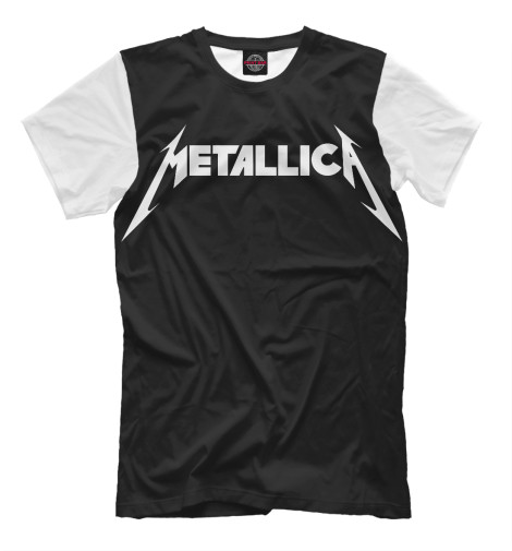 

Футболки Print Bar, Черный, Metallica