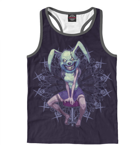 

Майки борцовки Print Bar, Белый, Scary rabbit